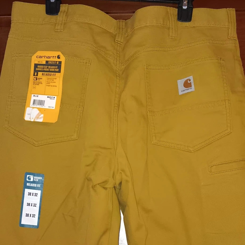 Carhartt Rugged Flex Relaxed Fit Pants - Tan